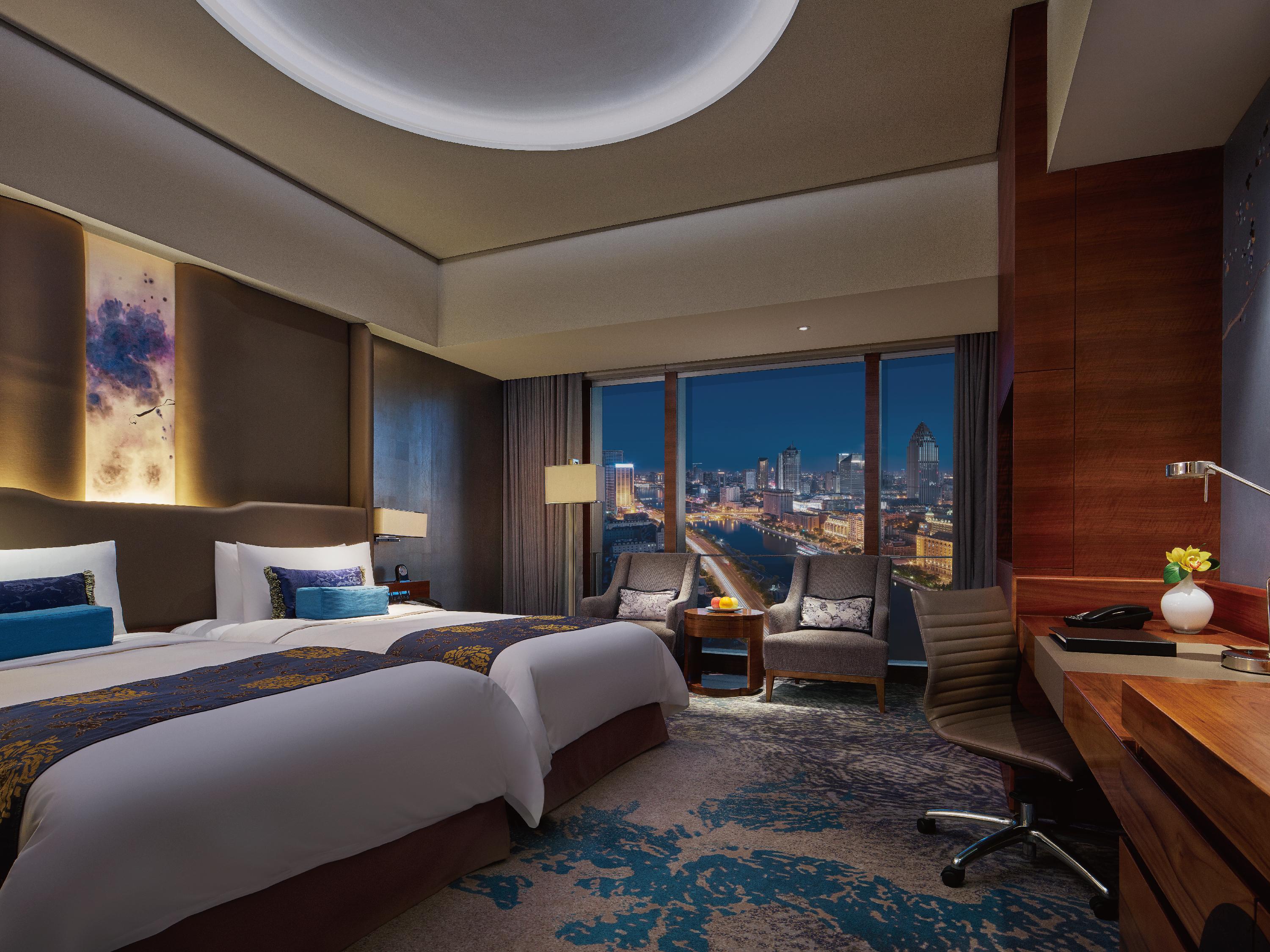 Shangri-La Тяньцзинь Экстерьер фото