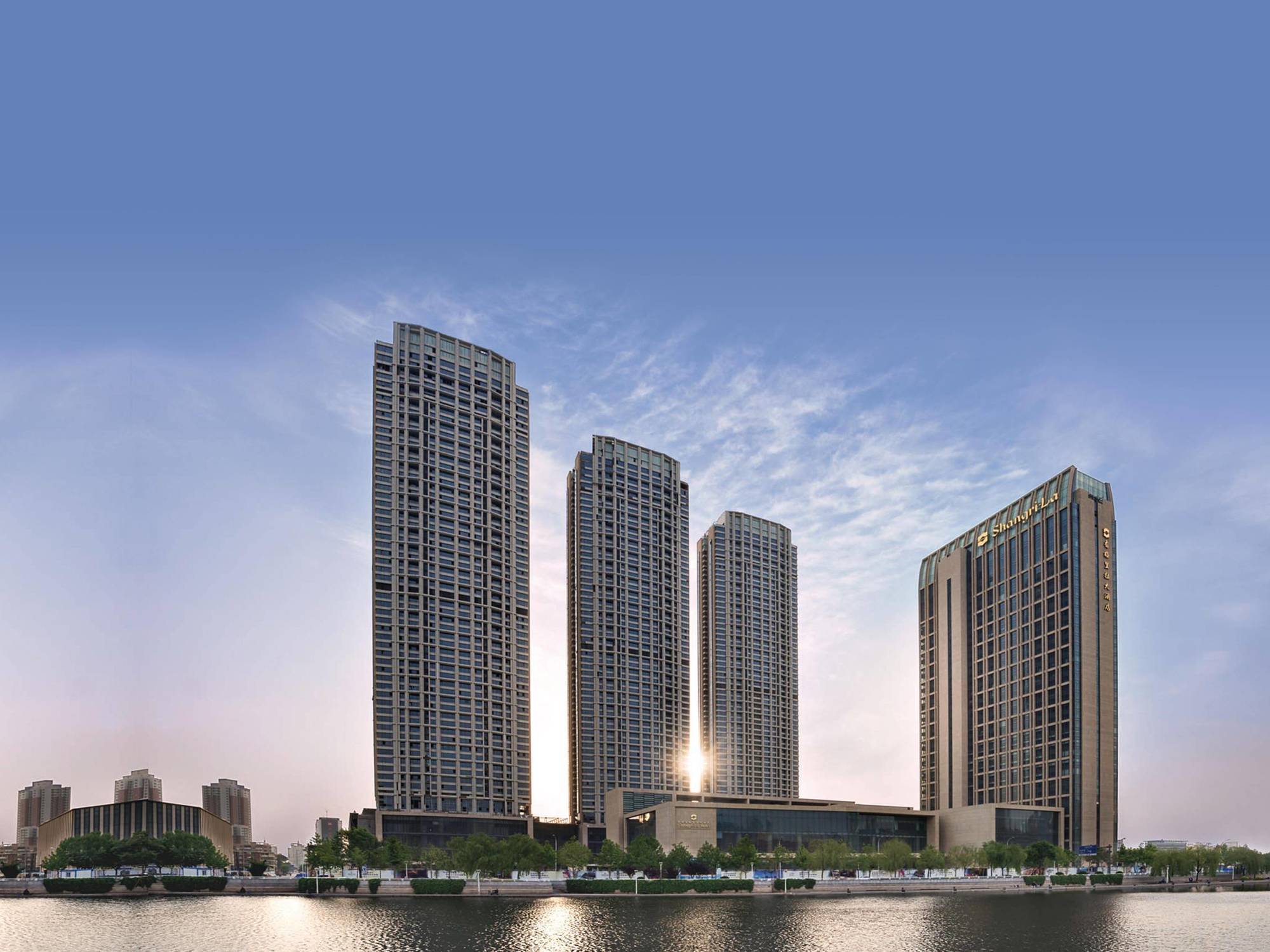 Shangri-La Тяньцзинь Экстерьер фото